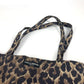 DOLCE &amp; GABBANA Leopard Print Eco Bag Shoulder Bag Tote Handbag Nylon Women's Brown