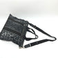 DOLCE &amp; GABBANA Leopard Print 2-Way Bag, Handbag, Shoulder Bag, Crossbody Bag, Tote Bag, Nylon/Leather, Women's, Black