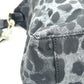 DOLCE &amp; GABBANA Leopard Print 2-Way Bag, Handbag, Shoulder Bag, Crossbody Bag, Tote Bag, Nylon/Leather, Women's, Black