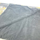 DOLCE &amp; GABBANA Leopard Print Blanket, Extra Large, Beach Towel, Fringed Cotton, Unisex, Black