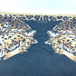 DOLCE &amp; GABBANA Leopard Print Blanket, Extra Large, Beach Towel, Fringed Cotton, Unisex, Black