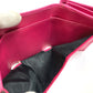 DOLCE &amp; GABBANA DG Rhinestone Compact Wallet, Tri-fold Leather Wallet, Women's, Pink