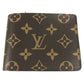 LOUIS VUITTON M60895 Monogram Portefeuille Multipull Current model, billfold wallet, bi-fold wallet Folded wallet MonogramCanvas Brown Used
