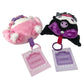 SANRIO Osaka Shinsaibashi Limited Edition, Japan Set of 6 plush toys with kimono and Japanese patterns, featuring mascot holders. Kitty, Cinnamon, Kuromi, Piano, Pompompurin, and My Melody Key Holder Bag Charm charm Canvas Multicolore Used