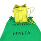 BOTTEGA VENETA 680218 Small Cassette Crossbody Bucket Bag, Crossbody Bucket Pochette Shoulder Bag in Calfskin Leather, Kiwi and Light Green
