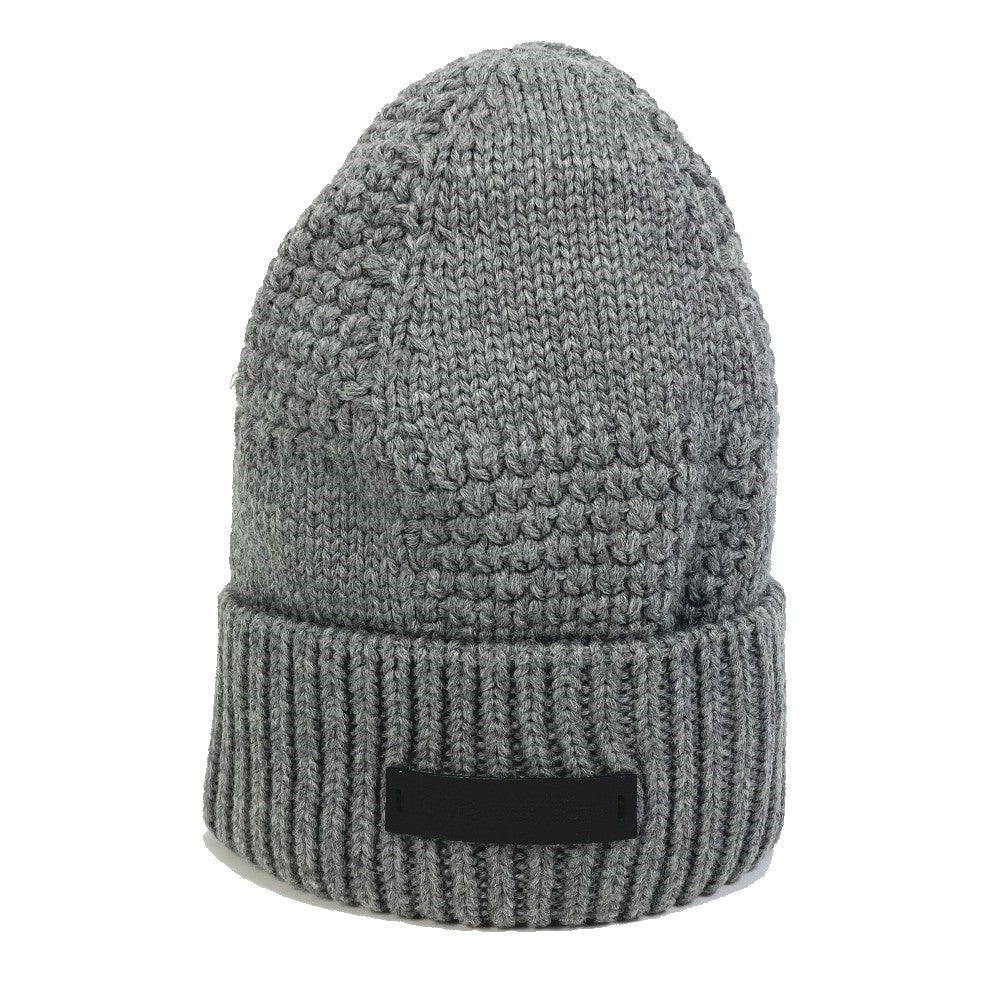 LOUIS VUITTON M74404 Damier Bonnet Helsinki Beanie Knit Cap, Wool, Unisex, Gray