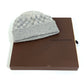 LOUIS VUITTON Damier Beanie, Wool Knit Hat, Gray, Women's, Fashion Accessories/Apparel