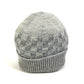 LOUIS VUITTON Damier Beanie, Wool Knit Hat, Gray, Women's, Fashion Accessories/Apparel