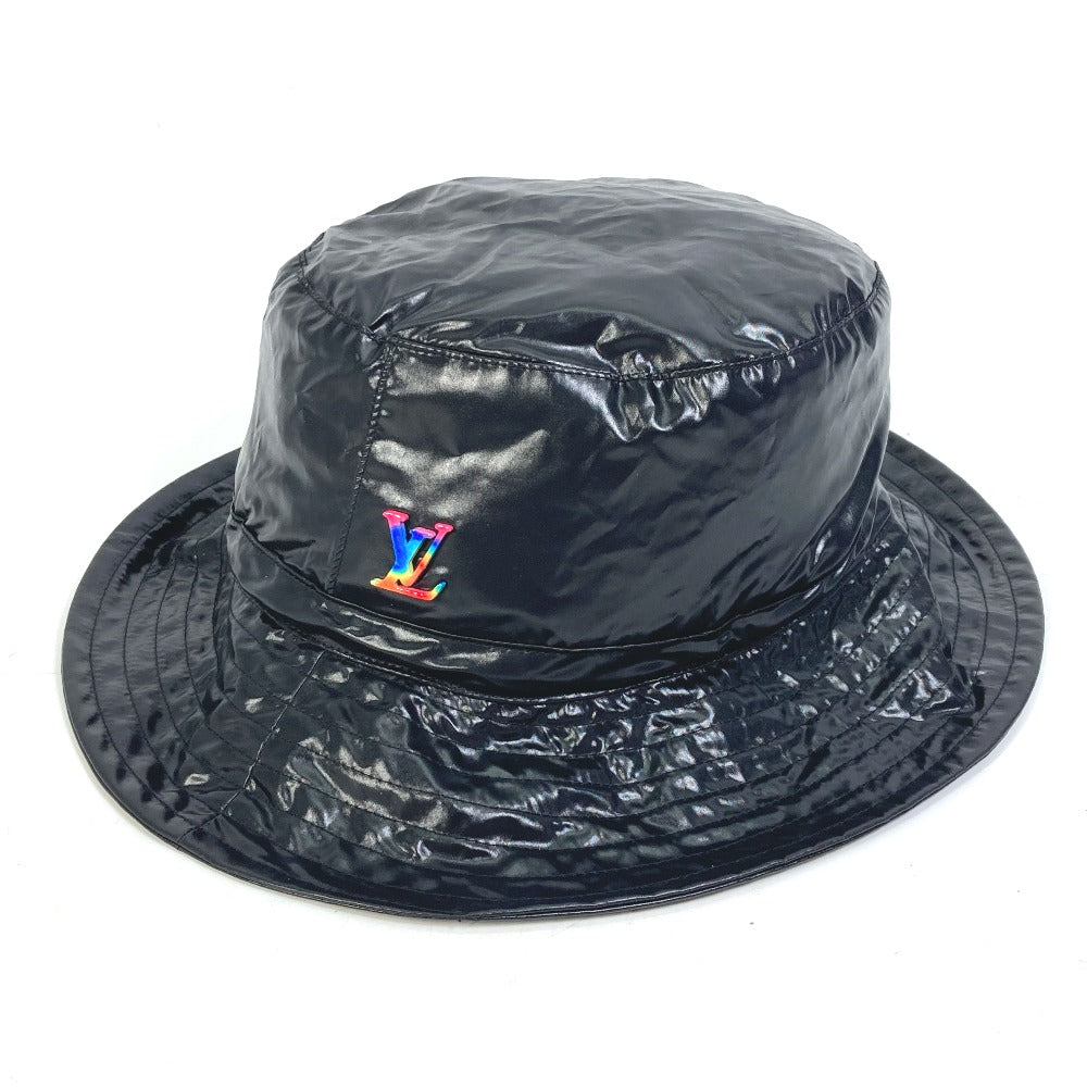LOUIS VUITTON MP2877 Virgil Abloh Series Bonnet LV2054 Bucket Hat, Foldable, Nylon, Women's, Black