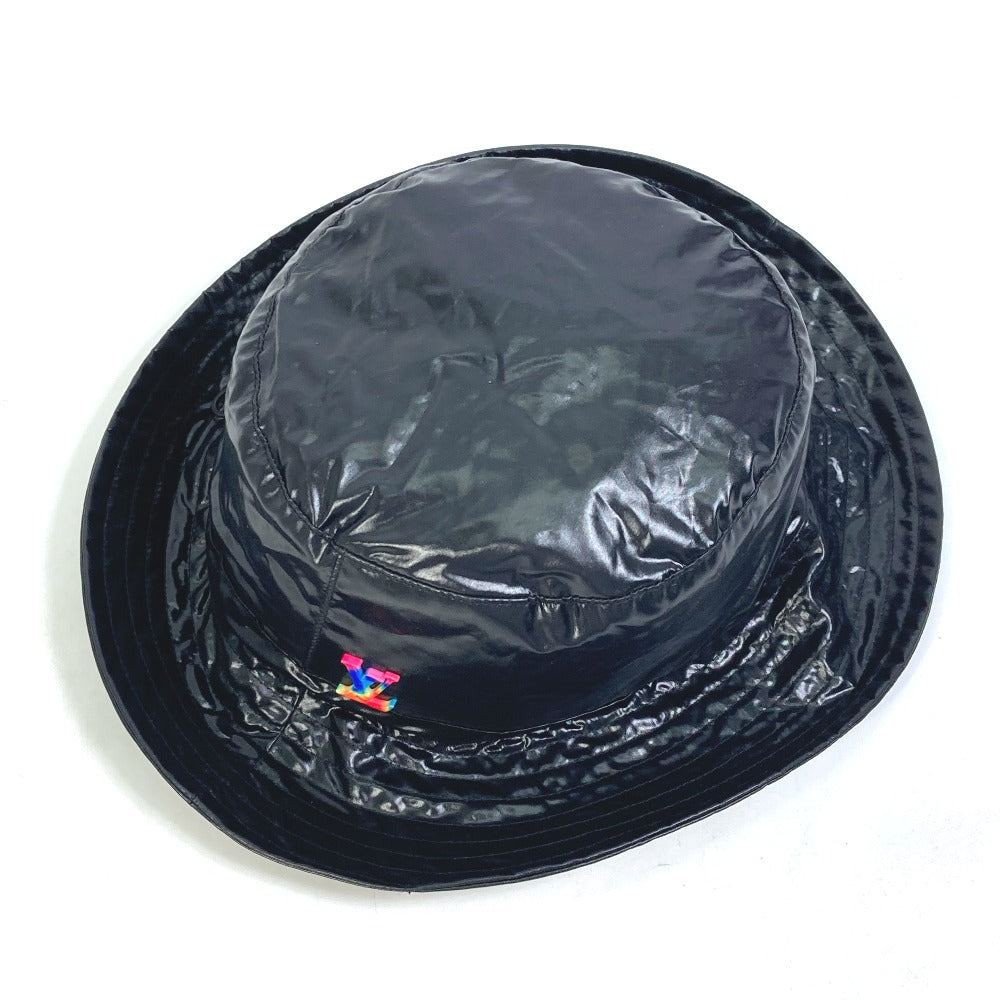 LOUIS VUITTON MP2877 Virgil Abloh Series Bonnet LV2054 Bucket Hat, Foldable, Nylon, Women's, Black
