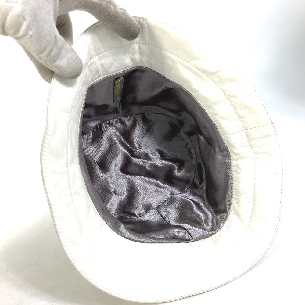 LOUIS VUITTON Louis Vuitton Cup LVCUP Bucket Hat, Leather, Women's, White