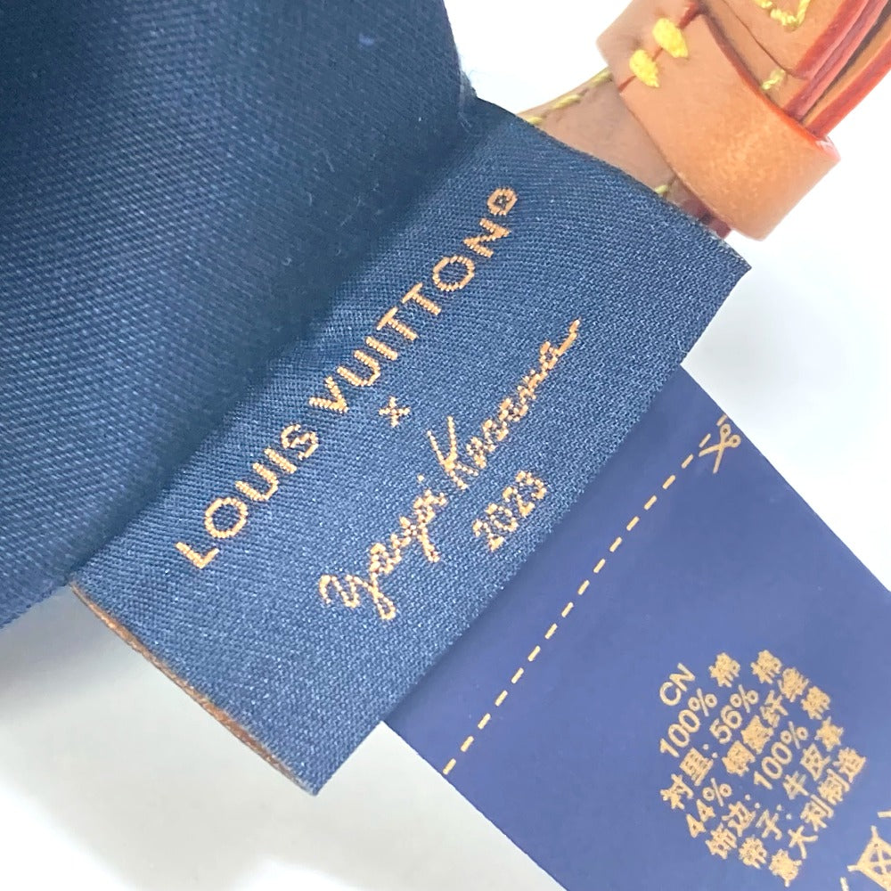 LOUIS VUITTON M7062M 草間彌生コラボ LV × YK キャップ・インフィニティ ドット 帽子 キャップ帽 ベースボール キャップ コットン メンズ ブルー