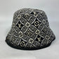LOUIS VUITTON MP2828 Since1854 Bob Bucket Hat, Cotton, Women's, Black