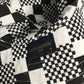 LOUIS VUITTON MP2965 Distorted Damier Hat, Bucket Hat, Bob Hat, Polyester, Men's, Black