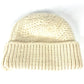 LOUIS VUITTON Beanie Hat, Knit Cap, Wool, Women's, White