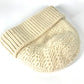 LOUIS VUITTON Beanie Hat, Knit Cap, Wool, Women's, White