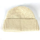 LOUIS VUITTON Beanie Hat, Knit Cap, Wool, Women's, White