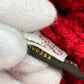 LOUIS VUITTON 缶バッジ ポネコンスタンス ビーニー 帽子 ニット帽 ニットキャップ ニット帽 ウール レディース レッド