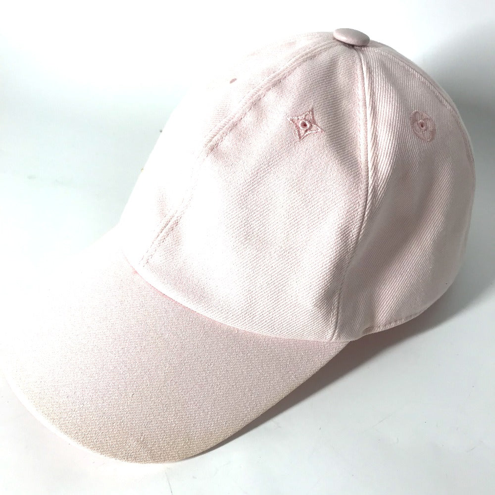LOUIS VUITTON M7061L キャップ・LV アイコニック 帽子 キャップ帽 ベースボール キャップ コットン レディース ローズクレール ピンク