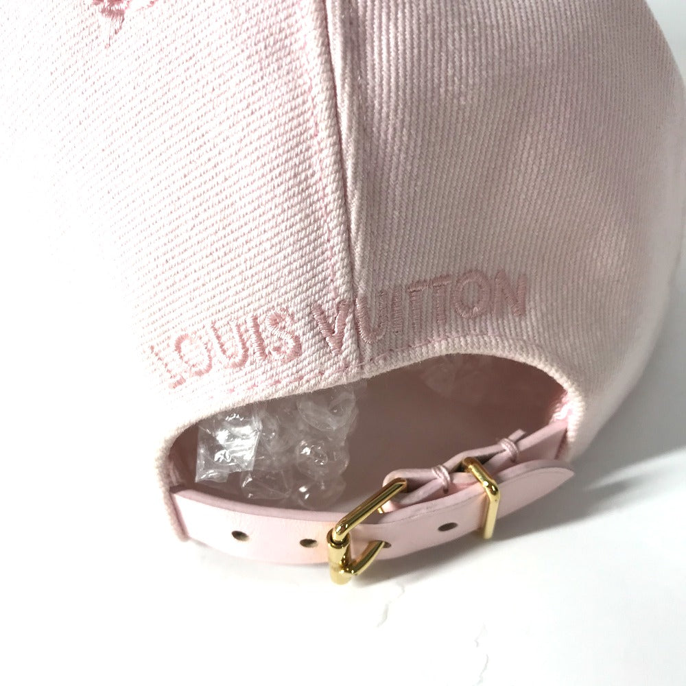 LOUIS VUITTON M7061L キャップ・LV アイコニック 帽子 キャップ帽 ベースボール キャップ コットン レディース ローズクレール ピンク