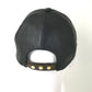 LOUIS VUITTON M76950 モノグラムフラワー キャップ・プレイ 帽子 キャップ帽 ベースボール キャップ レザー メンズ ブラック