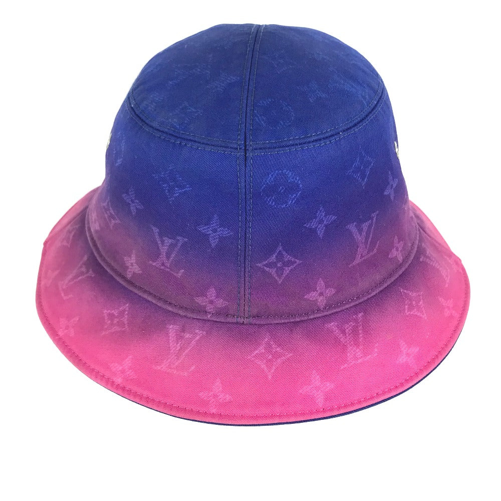 LOUIS VUITTON MP3297 バケットハット イリュージョン モノグラム ハット帽 帽子 バケットハット ボブハット ハット コットン レディース ピンク