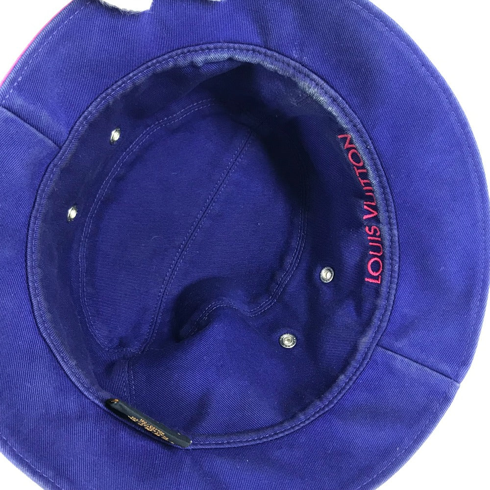 LOUIS VUITTON MP3297 バケットハット イリュージョン モノグラム ハット帽 帽子 バケットハット ボブハット ハット コットン レディース ピンク