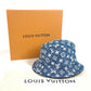 LOUIS VUITTON M77435 モノグラム デニム バケットハット・デニム ハット帽 帽子 バケットハット ボブハット ハット ポリアミド レディース ブルー - brandshop-reference