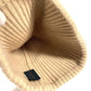 LOUIS VUITTON M77290 Bone LV Beanie beanie hat knit hat knit cap Knit hat wool Beige Used