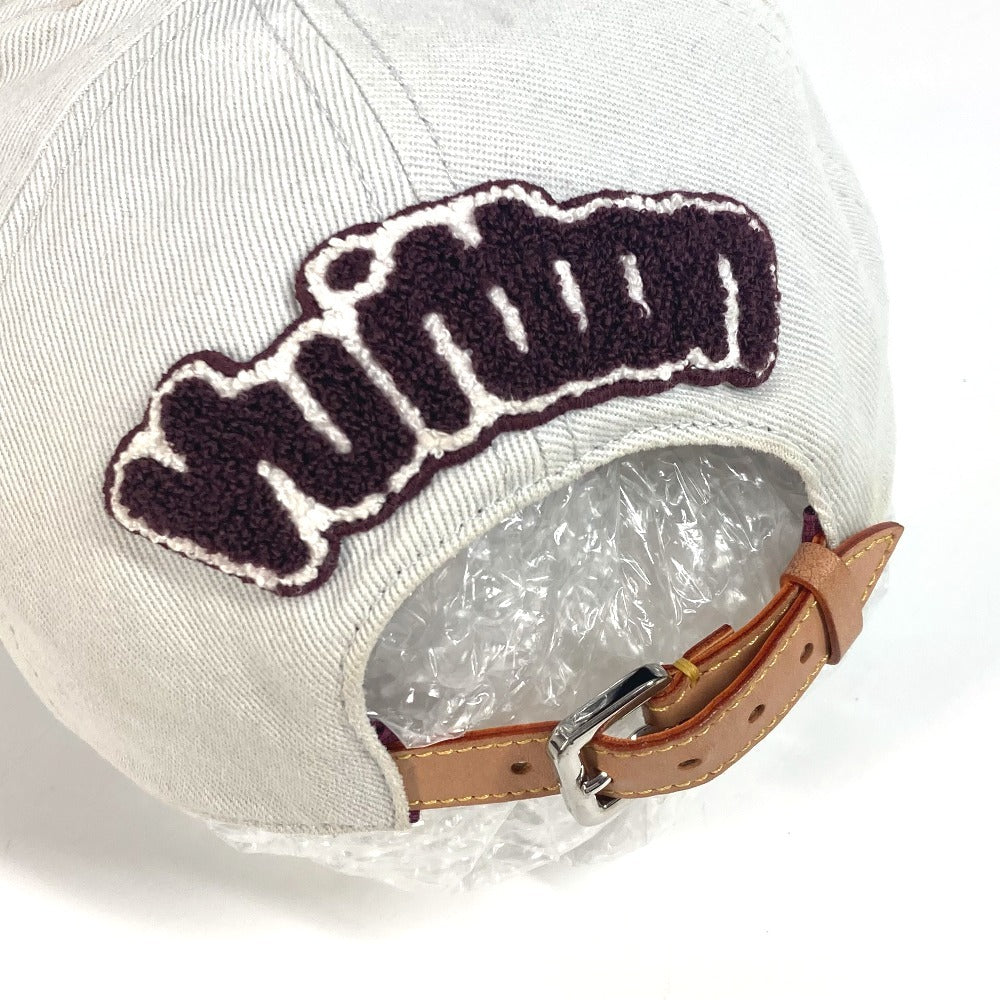 LOUIS VUITTON M7176L キャップ リーグ 帽子 キャップ帽 ベースボール キャップ コットン ユニセックス ホワイト