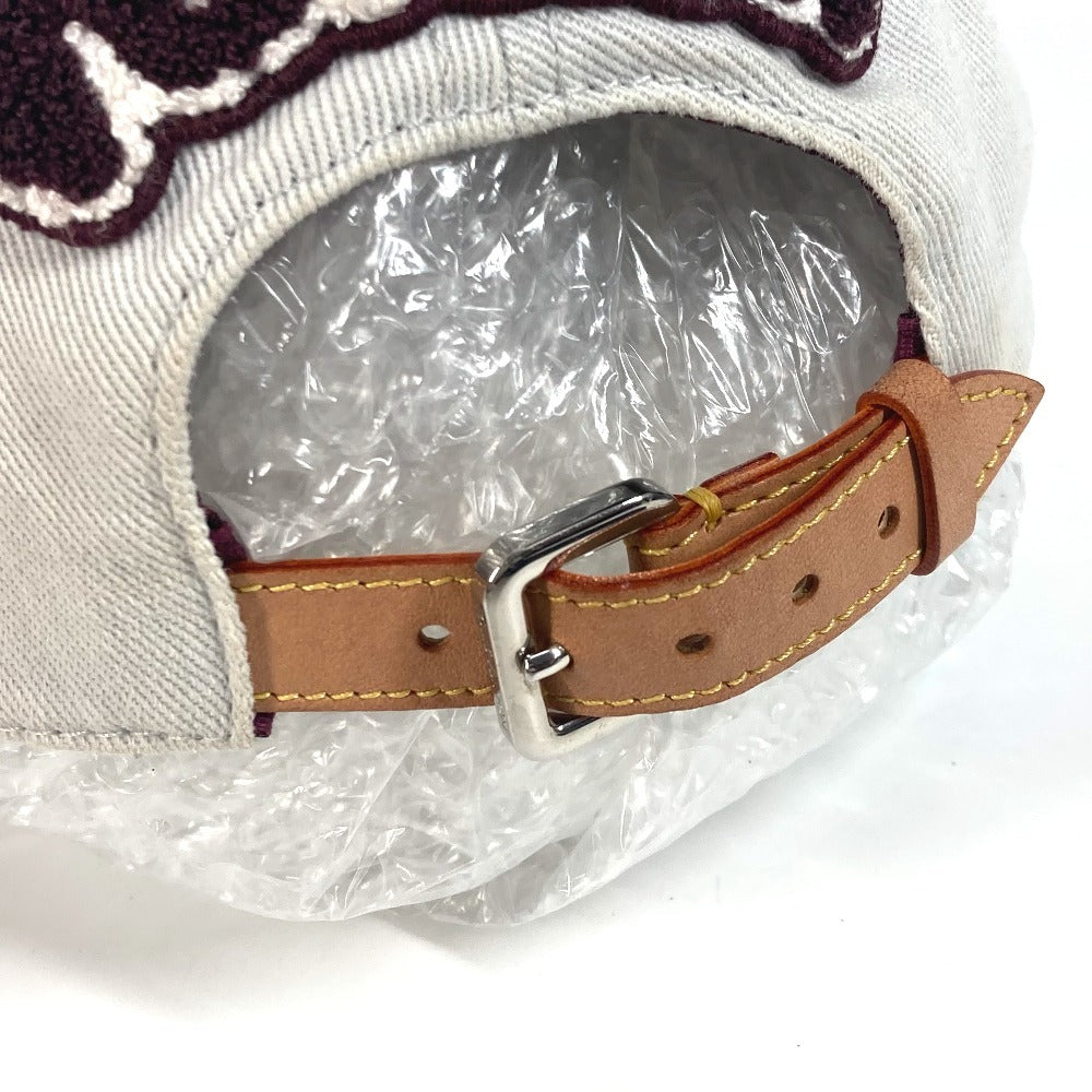LOUIS VUITTON M7176L キャップ リーグ 帽子 キャップ帽 ベースボール キャップ コットン ユニセックス ホワイト