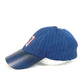 LOUIS VUITTON M7007M Newsboy/LV Varsity Baseball Cap, Cotton, Unisex, Navy