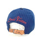 LOUIS VUITTON M7007M Newsboy/LV Varsity Baseball Cap, Cotton, Unisex, Navy