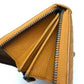 BOTTEGA VENETA Intrecciato Zip-Around Wallet, Lambskin, Women's, Orange