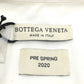 BOTTEGA VENETA 600083VKECO Women's White Cotton Bi-Flap Shirt, Sleeveless, Dress Shirt, Short Sleeve