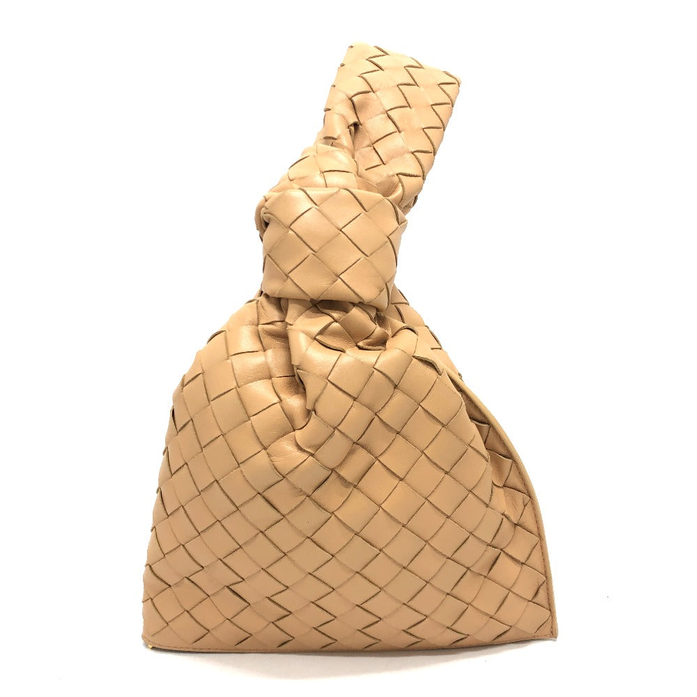 BOTTEGA VENETA 652001 イントレチャート ミニ ザ ツイスト ハンドバック 手持ちカバン カバン バック ハンドバッグ レザー レディース ベージュ