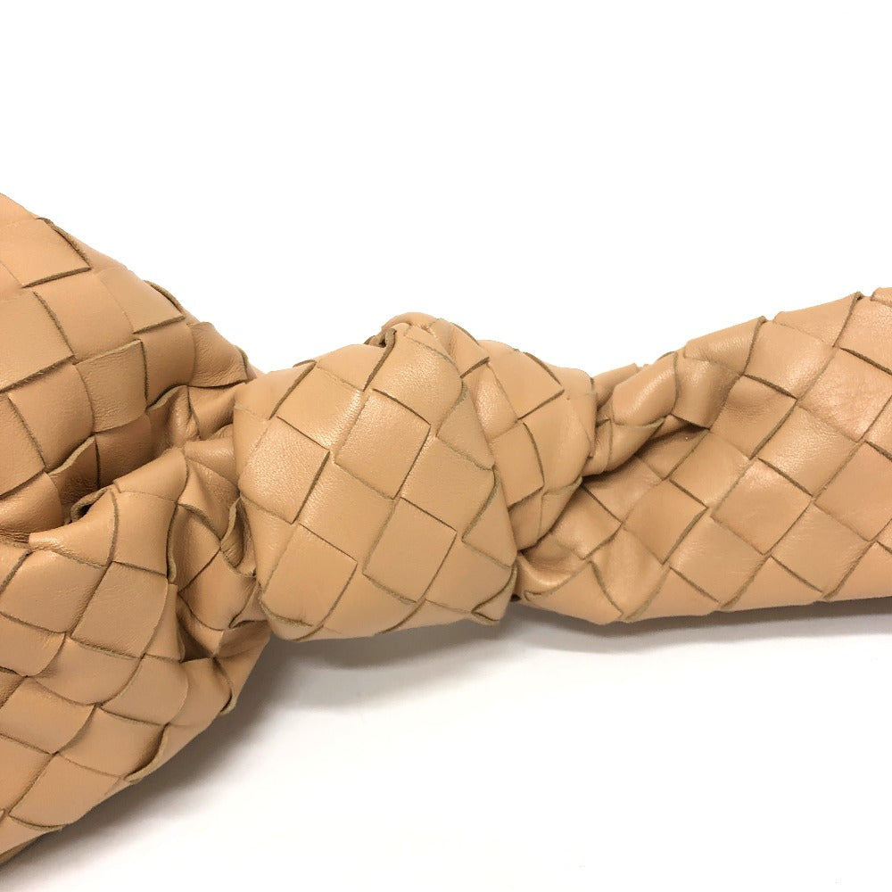 BOTTEGA VENETA 652001 イントレチャート ミニ ザ ツイスト ハンドバック 手持ちカバン カバン バック ハンドバッグ レザー レディース ベージュ