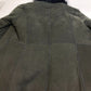 Lilidia Women's Shearling Fur Coat in Black and Dark Khaki