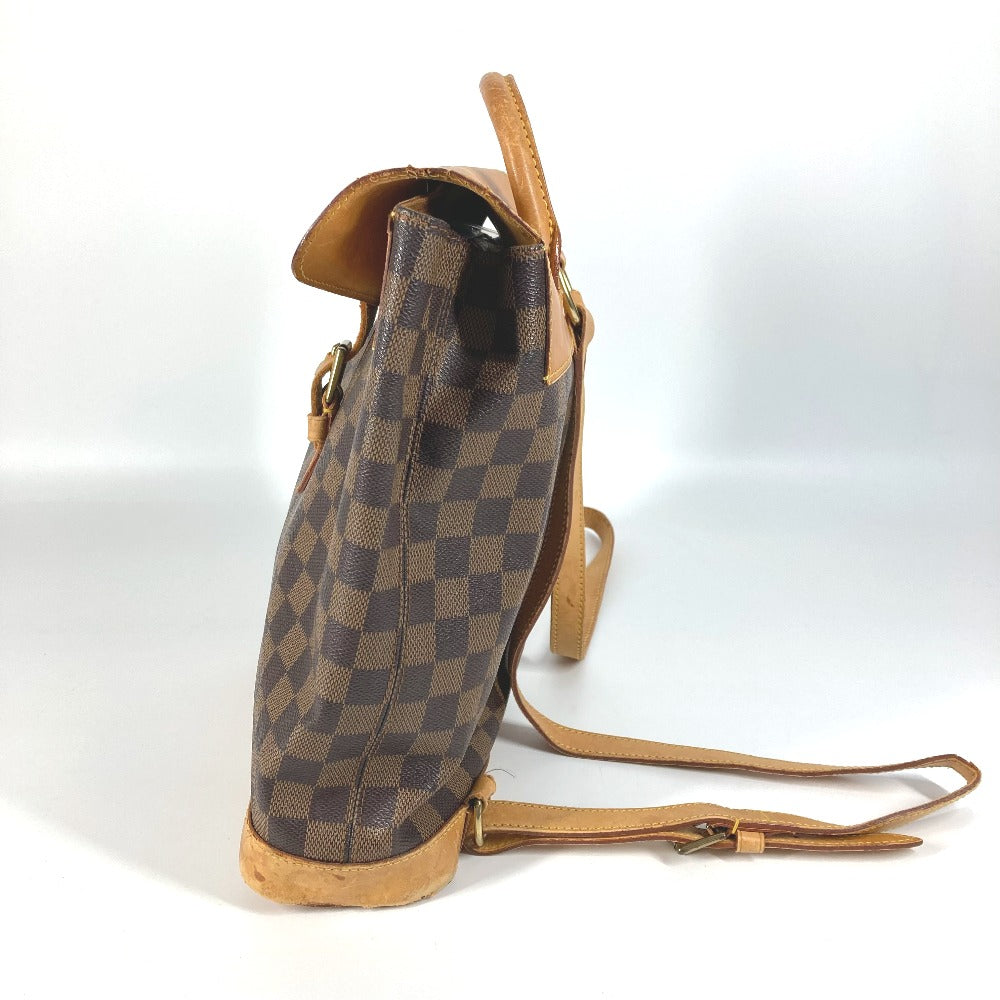 LOUIS VUITTON N99038 ダミエ アルルカン 100周年記念限定 バックパック カバン リュックサック ダミエキャンバス レディース エベヌ ブラウン