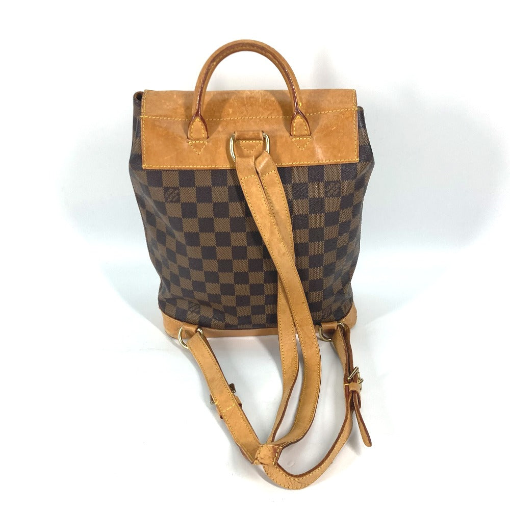 LOUIS VUITTON N99038 ダミエ アルルカン 100周年記念限定 バックパック カバン リュックサック ダミエキャンバス レディース エベヌ ブラウン