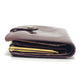 LOUIS VUITTON M91524 Portefeuille Viennois Clasp Bi-fold Wallet Monogram Vernis Women's Rouge Fauvist Wine Red