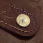 LOUIS VUITTON M91524 Portefeuille Viennois Clasp Bi-fold Wallet Monogram Vernis Women's Rouge Fauvist Wine Red