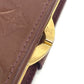 LOUIS VUITTON M91524 Portefeuille Viennois Clasp Bi-fold Wallet Monogram Vernis Women's Rouge Fauvist Wine Red