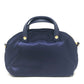 familia Bibiy x Familia Bivy collaboration mini bag poodle ribbon Hand Bag Canvas blue Used