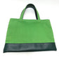 familia Shoulder Bag Pionunnal Collaboration Handbag, Denim Bag Tote Bag cotton Green Used