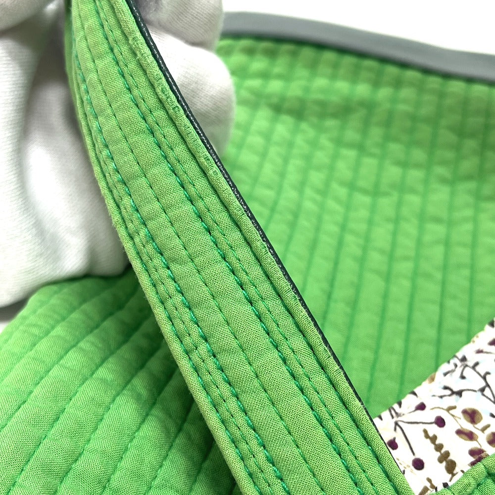familia Shoulder Bag Pionunnal Collaboration Handbag, Denim Bag Tote Bag cotton Green Used