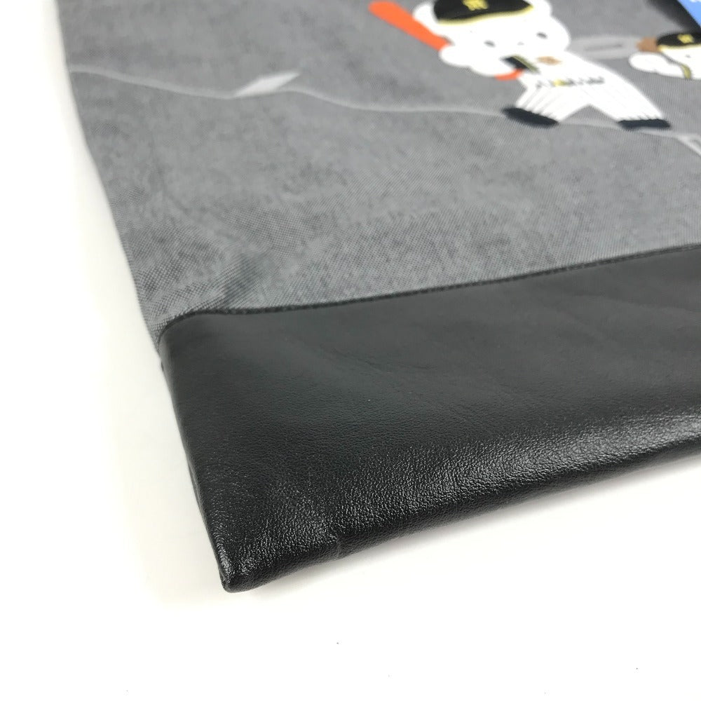 familia 770448 Hanshin Tigers Collaboration, Part 3 Denim bag Shoulder bag, handbag Tote Bag cotton Black Black Used
