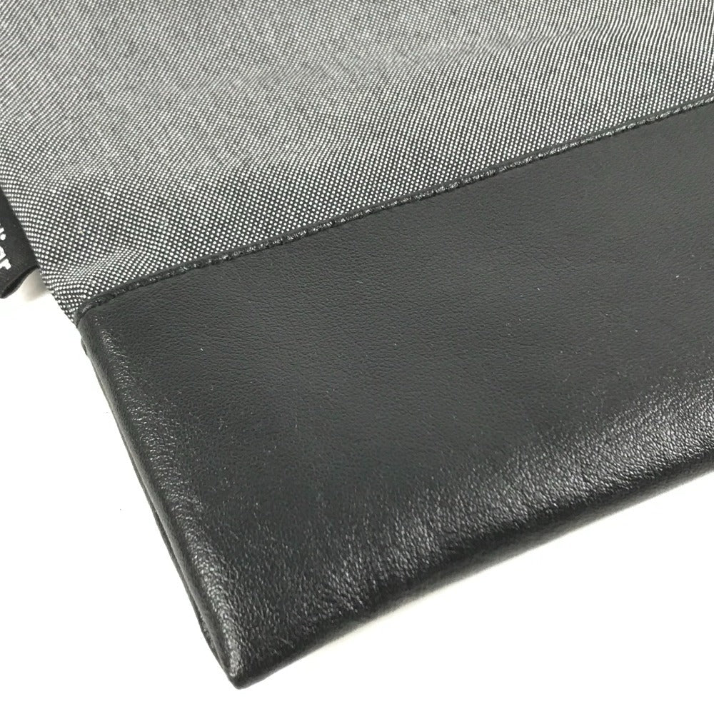 familia 770448 Hanshin Tigers Collaboration, Part 3 Denim bag Shoulder bag, handbag Tote Bag cotton Black Black Used