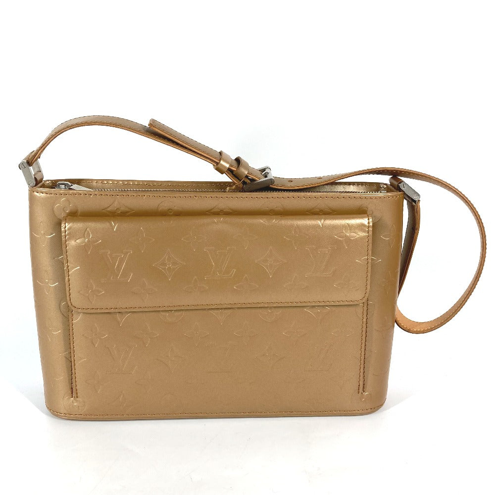 LOUIS VUITTON M55127 モノグラムマット アルストン カバン 肩掛け ショルダーバッグ モノグラムマットレザー レディース ゴールド