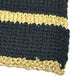 LOUIS VUITTON M76167 Echarpe Glitter Wool Scarf for Women, Gold and Black